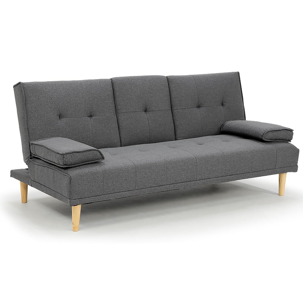 Finestrat 3 Seater Sofa Bed, Dark Grey