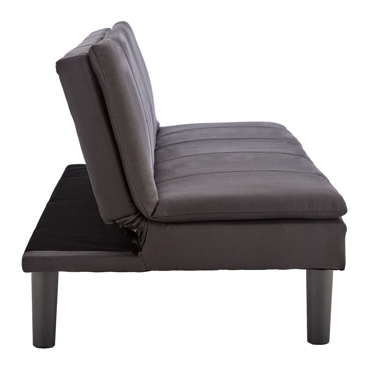 Sarantino Modular 3 Seater Sofa Bed - Black