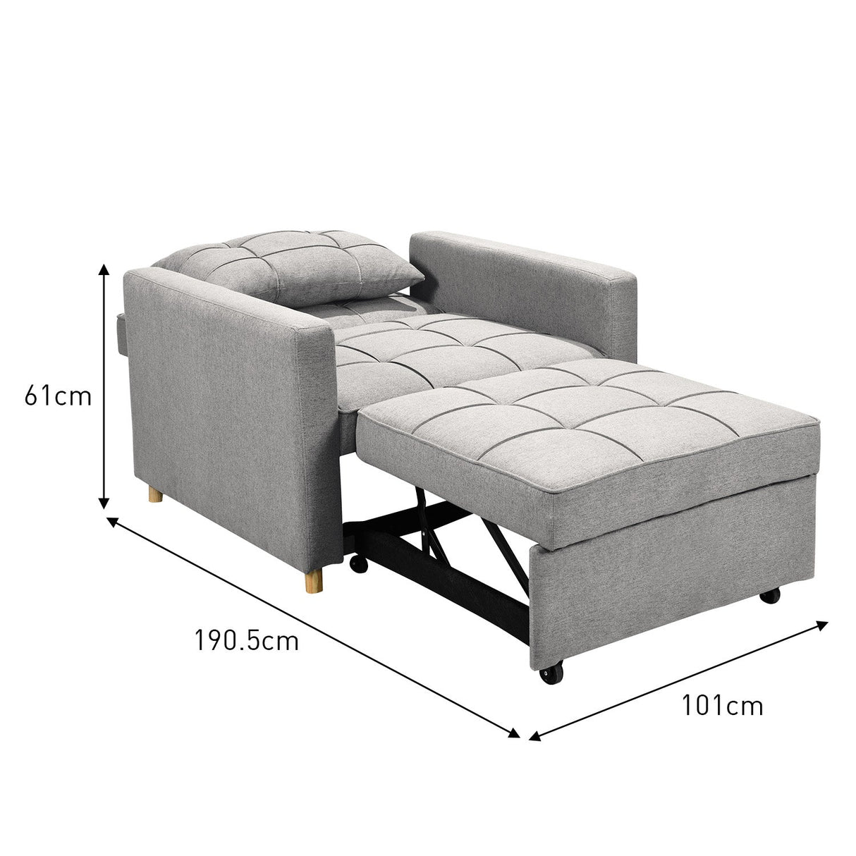 Santa Pola 1 Seater Sofa Bed