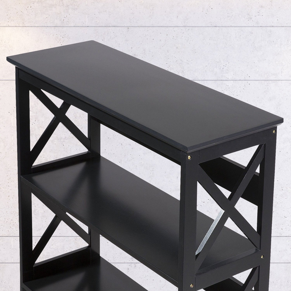 Sarantino Daphne 5-Tier Modern Bookshelf