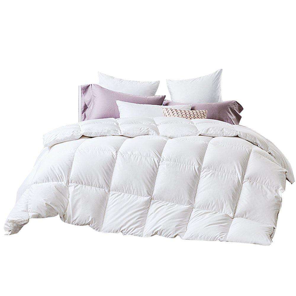 Swinbrook white Australian wool summer quilt single 200GSM