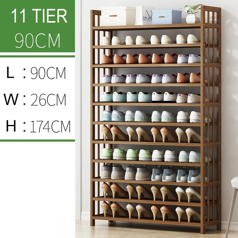Pura Pura Bamboo Shoe Rack, Natural