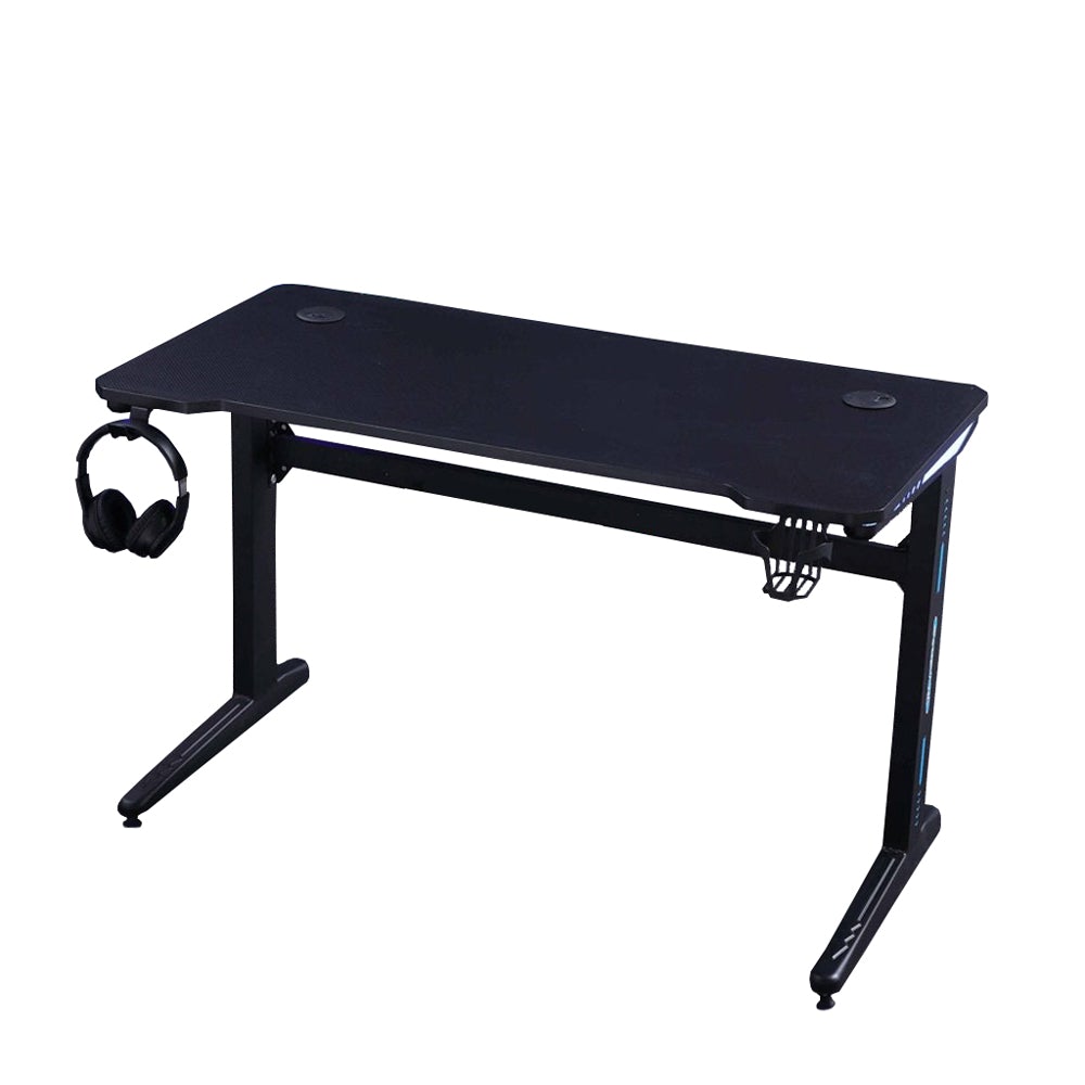 Macarthur Gaming Desk, Black 140cm view 8