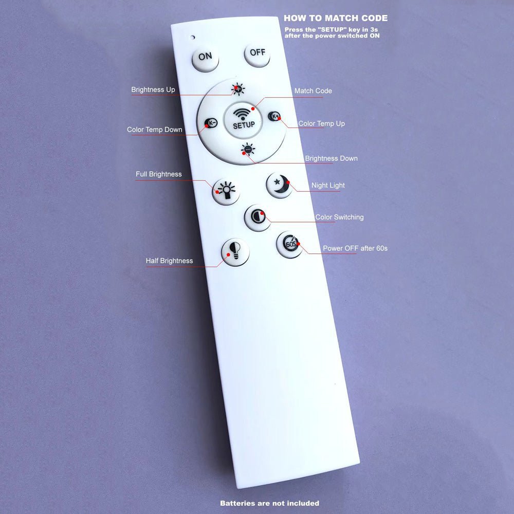 BAMDECOR Wing-Shaped LED Ceiling Light