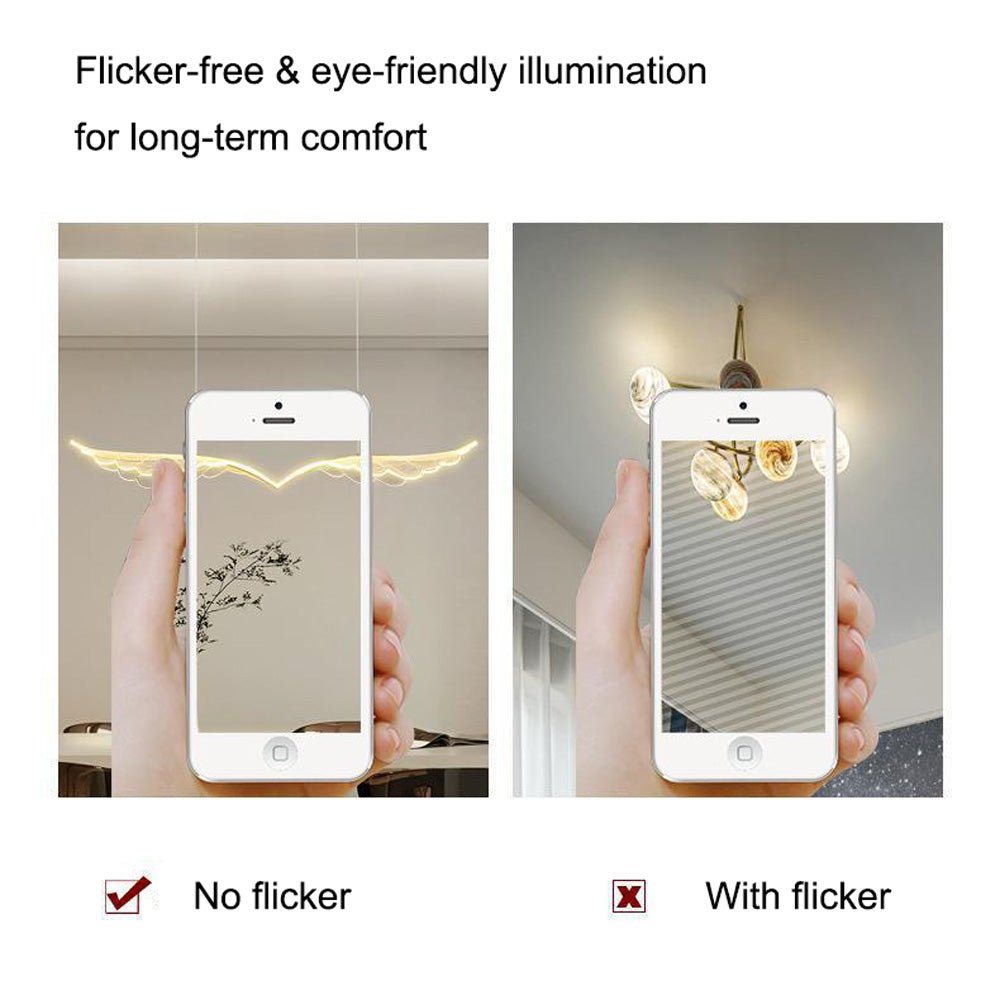 BAMDECOR Wing-Shaped LED Ceiling Light