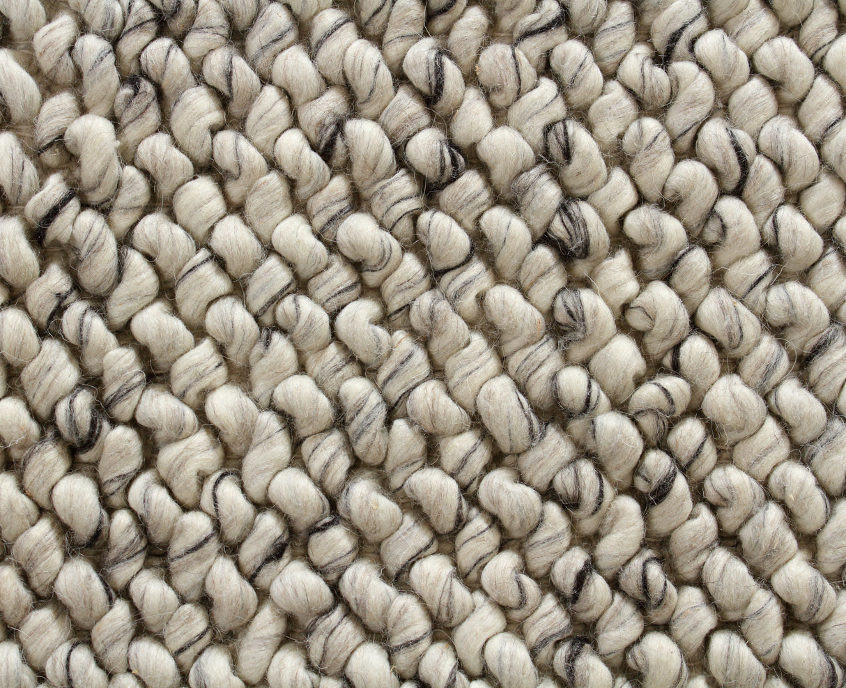 Aurora Hand-Tufted Wool Area Rug — Concentric Diamond Pattern, Chunky Loop Pile — Allure Home Collections