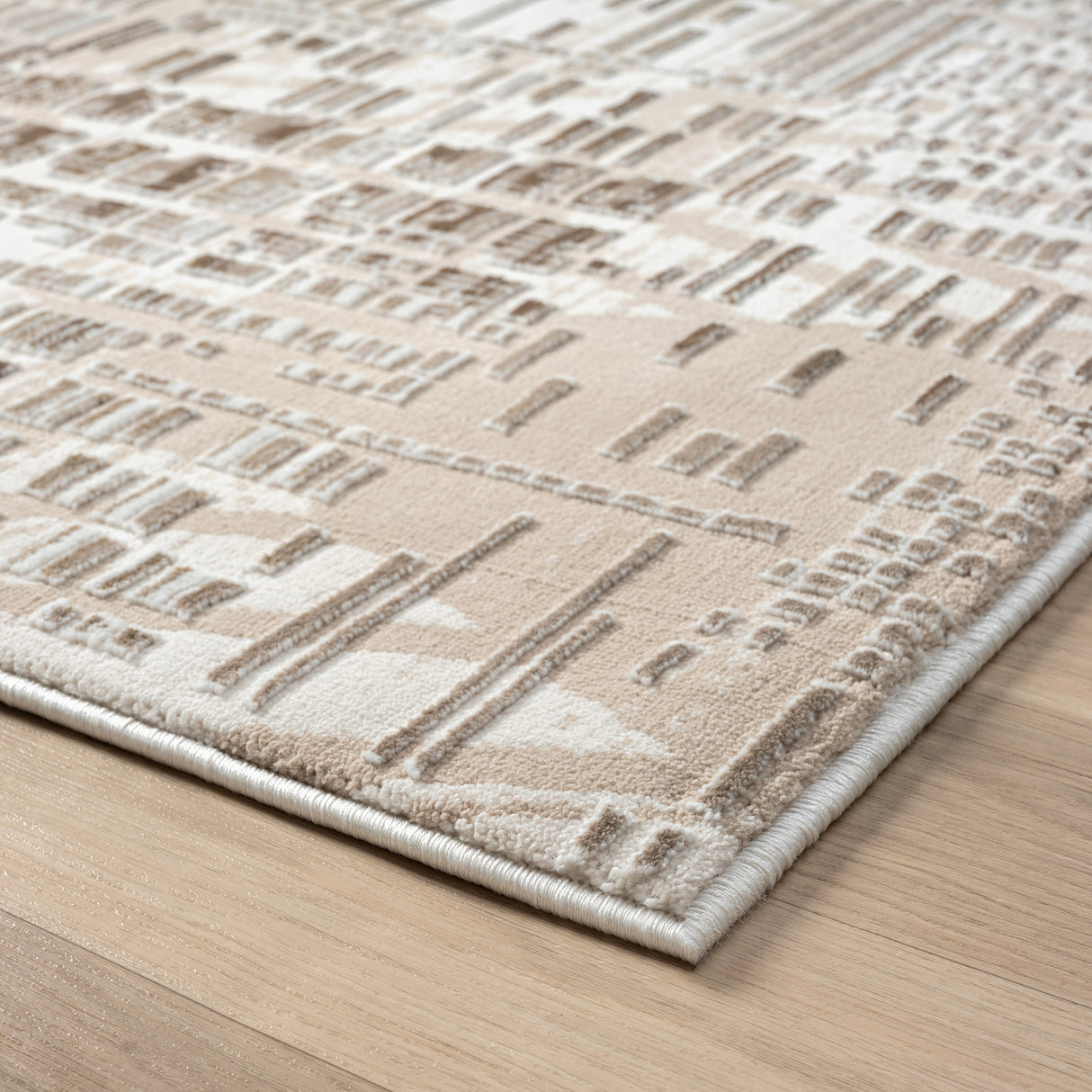 Grande Jacquard Textured Area Rug — Power-Loomed, Ultra-Dense Pile — Allure Home Collections