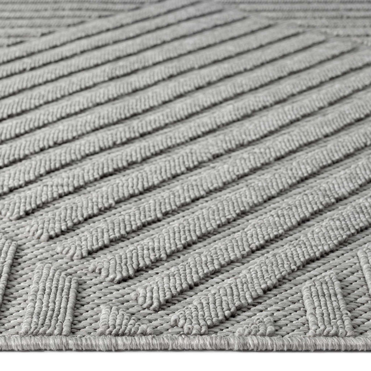 Havana Indoor Outdoor Rug — Polypropylene Trellis Pattern, High-Low Pile, Latex Backing — Allure Home Collections
