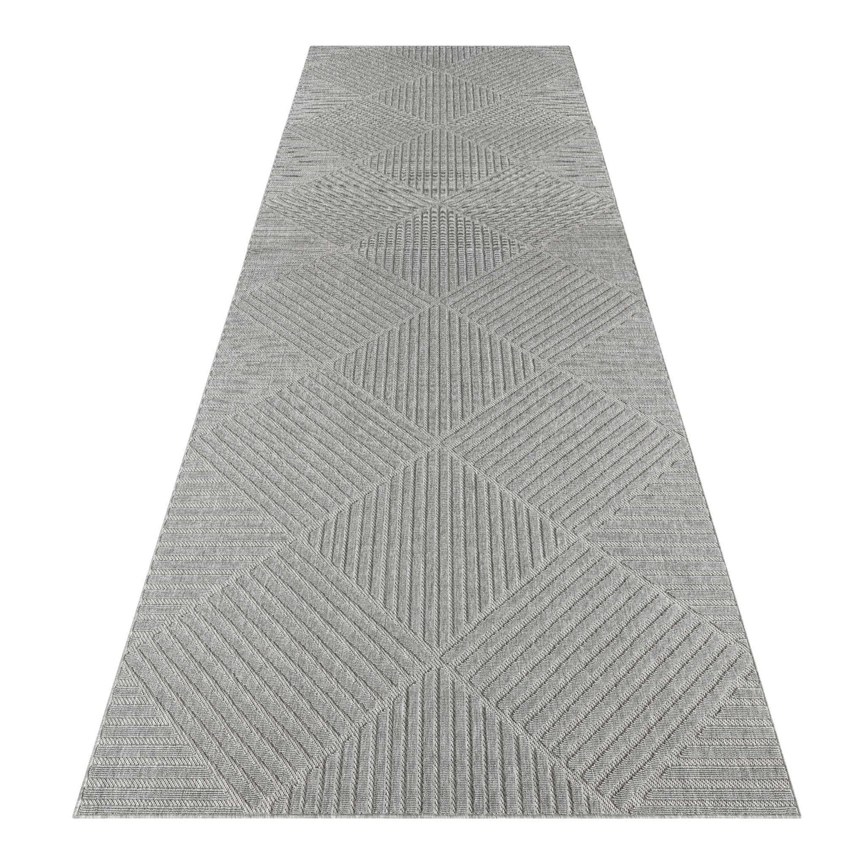 Havana Indoor Outdoor Rug — Polypropylene Trellis Pattern, High-Low Pile, Latex Backing — Allure Home Collections