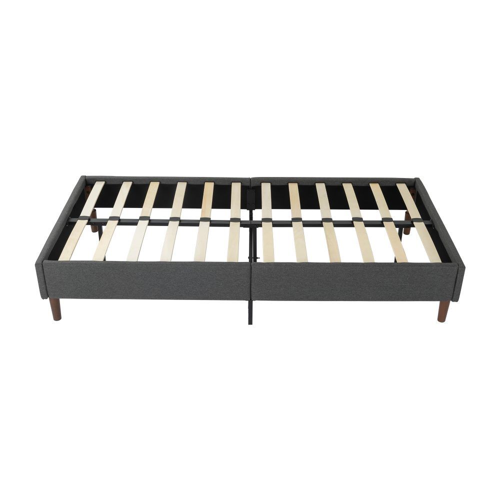 Tuscania Queen Bed Frame, Dark Grey