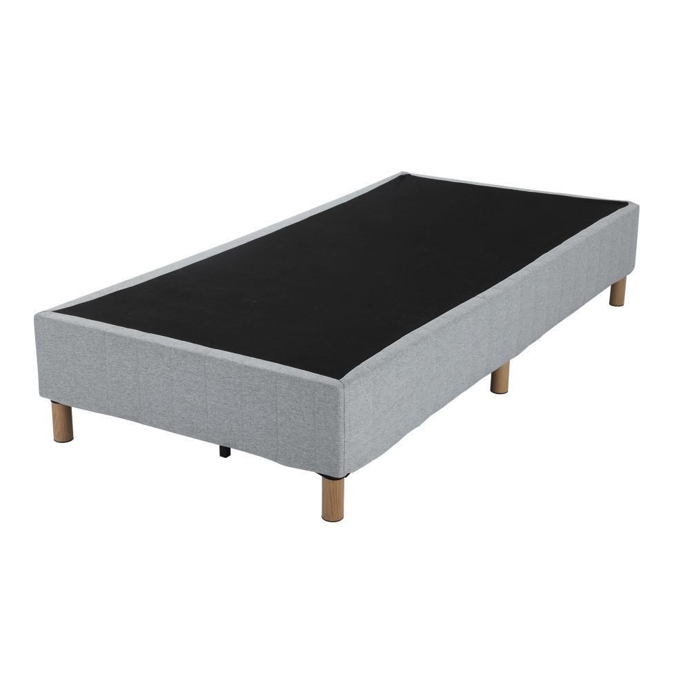 Vetralla King Bed Frame, Light Grey