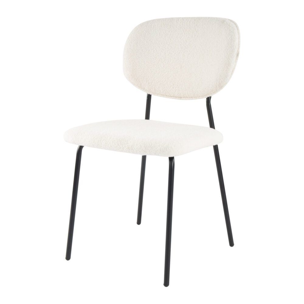 Stockwell Dining Chair, White 2pcs