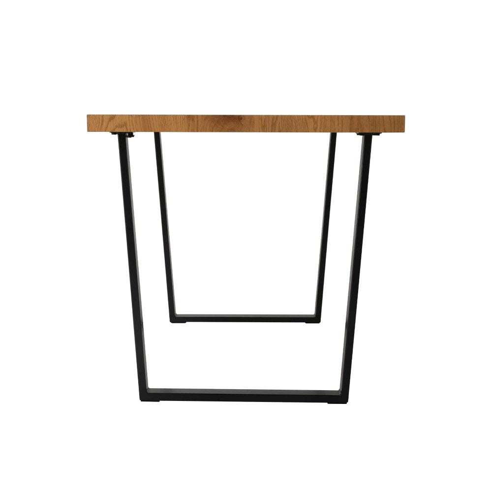 Saddleworth rectangular dining table in natural