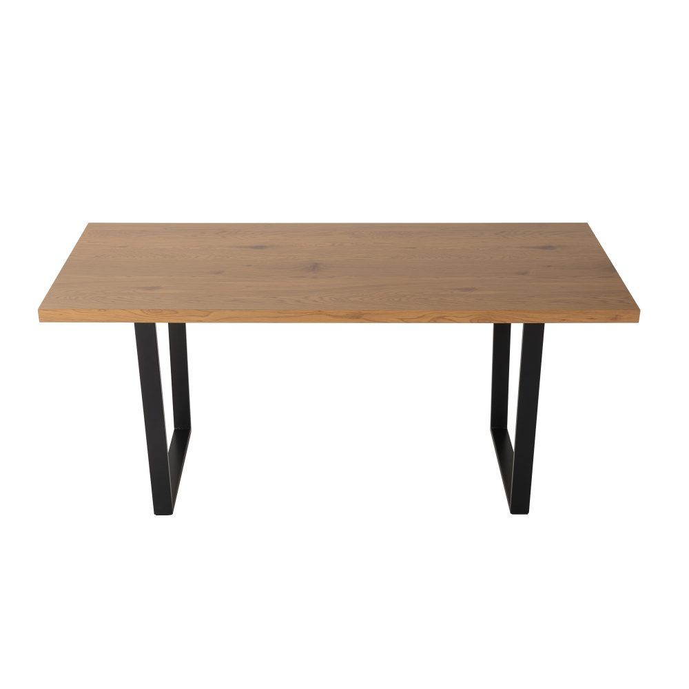 Cudlee Creek 7 Piece Dining Set, Natural Wood and Green Velvet