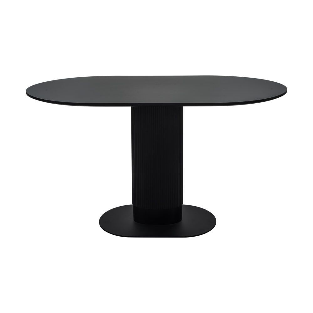 Armagh Oval Dining Table, Black