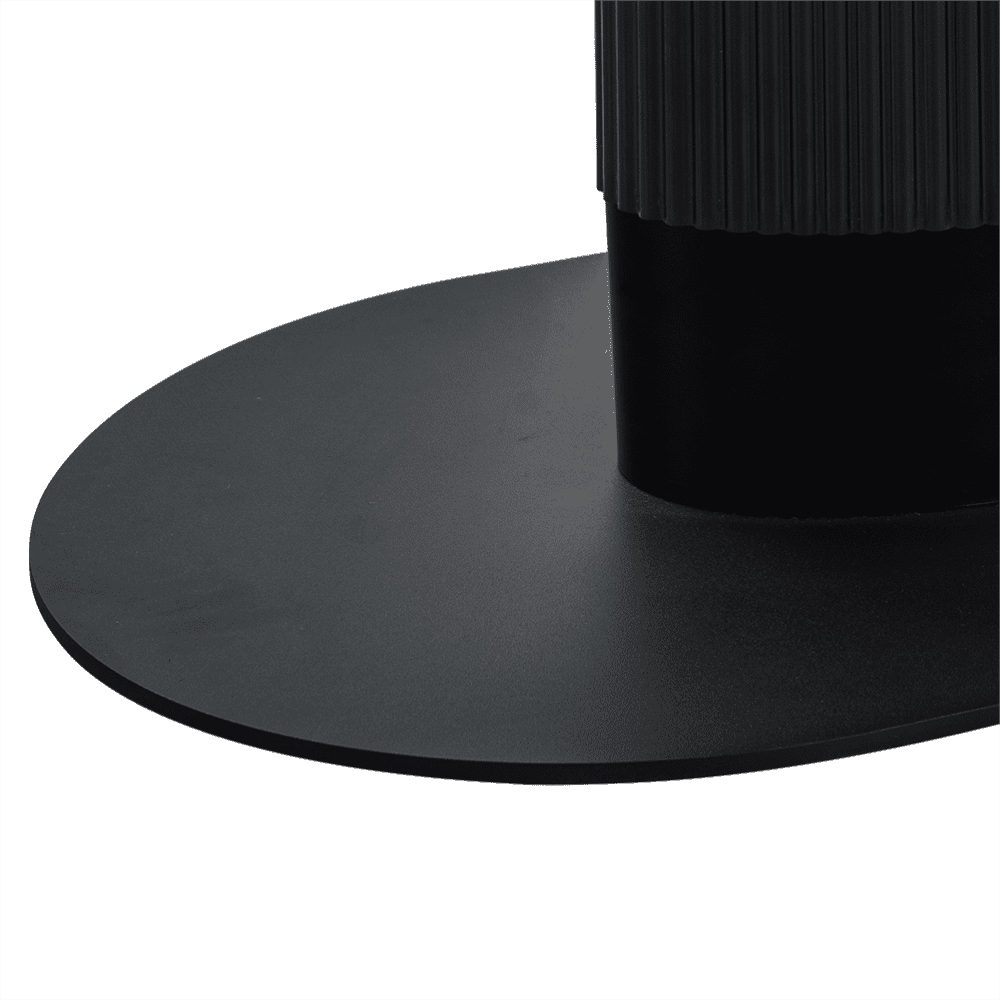 Armagh Oval Dining Table, Black