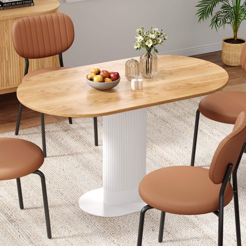Armagh Oval Dining Table, Natural