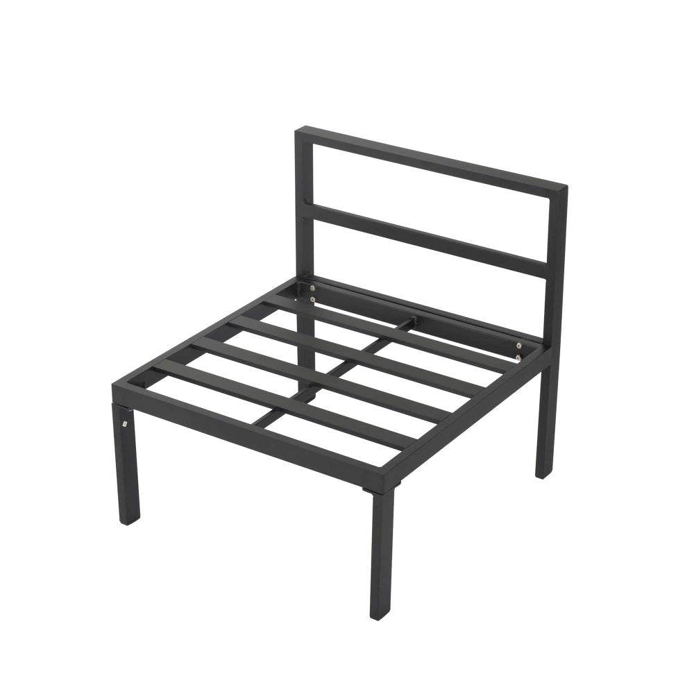 Wurtulla 7 Piece Outdoor Corner Lounge Set, Aluminium