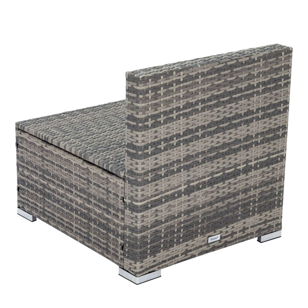 Nelly Bay 2 Piece Outdoor Sofa Set, Grey