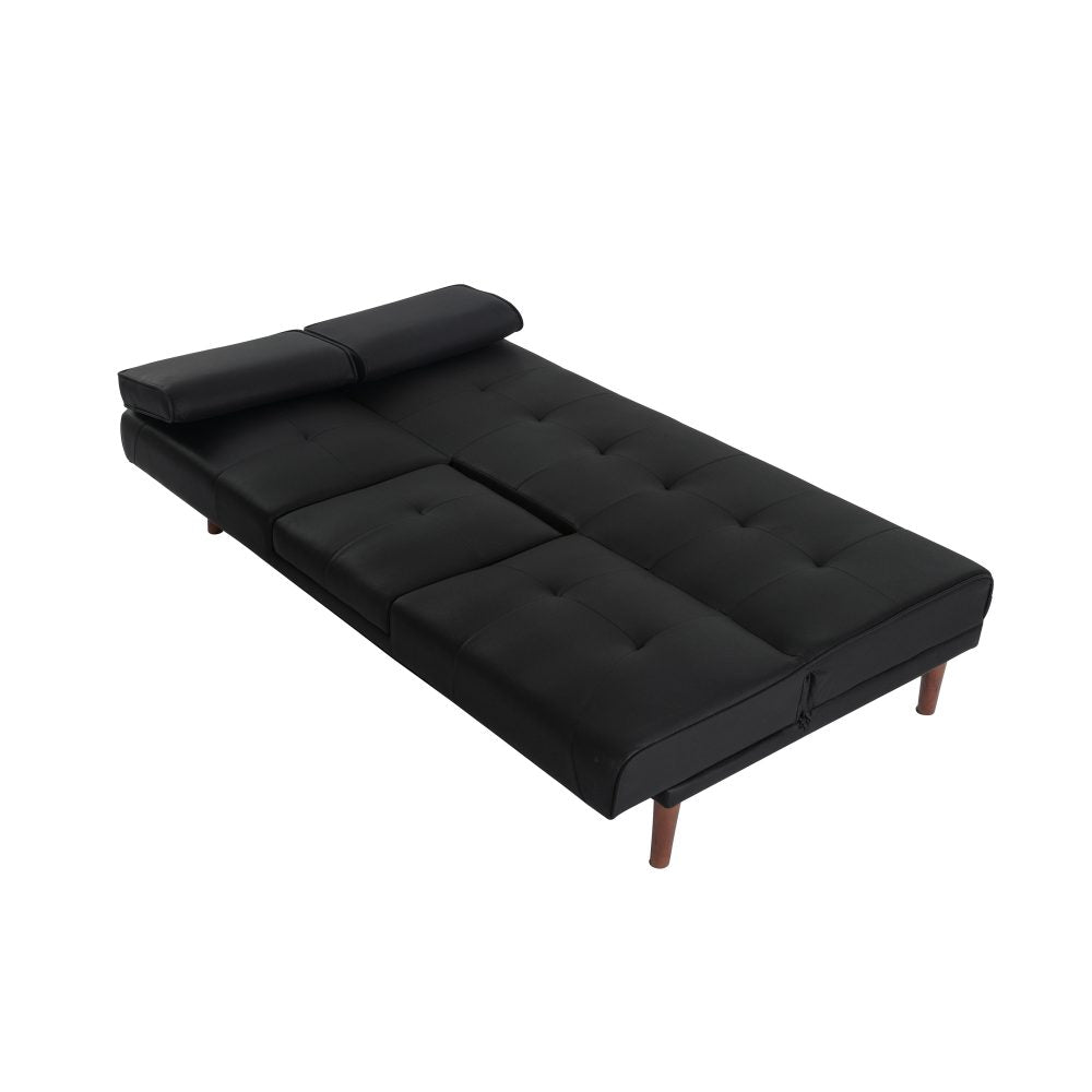 Benissa 3 Seater Sofa Bed, Black