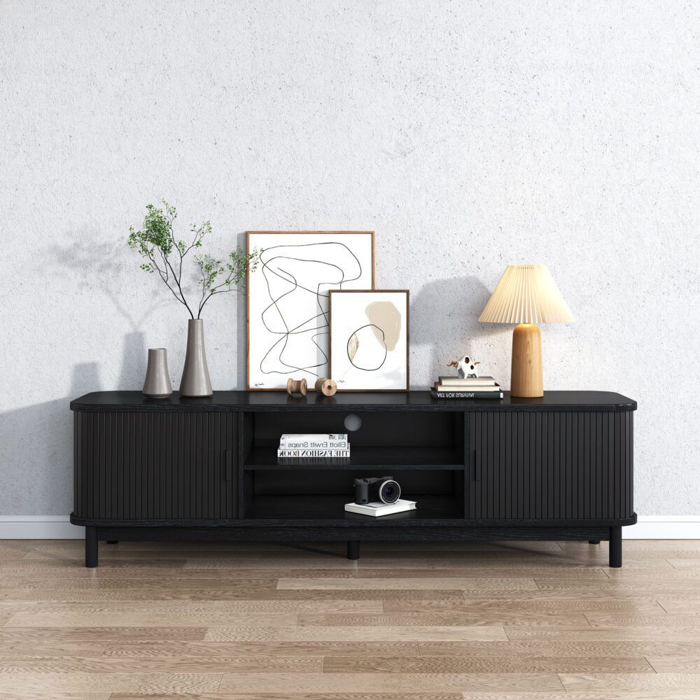 Prospect 160cm Entertainment Unit, Black