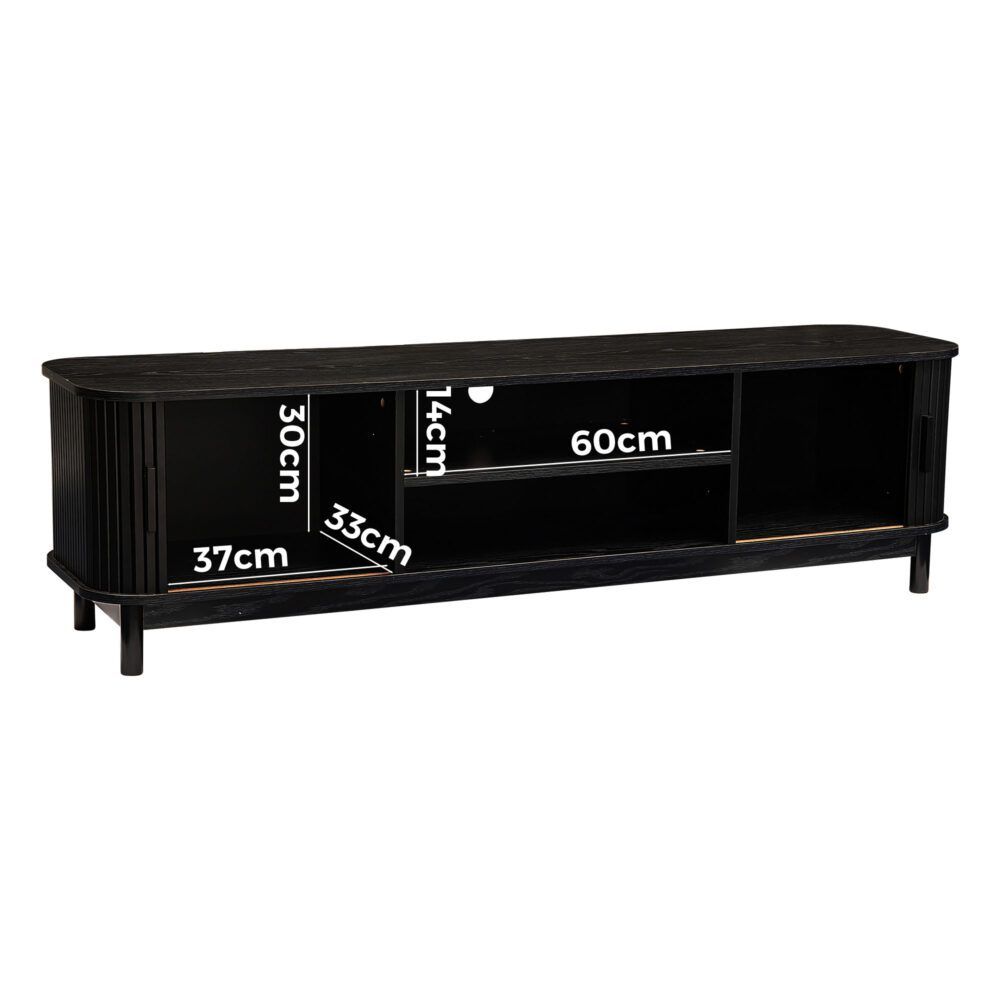 Prospect 160cm Entertainment Unit, Black
