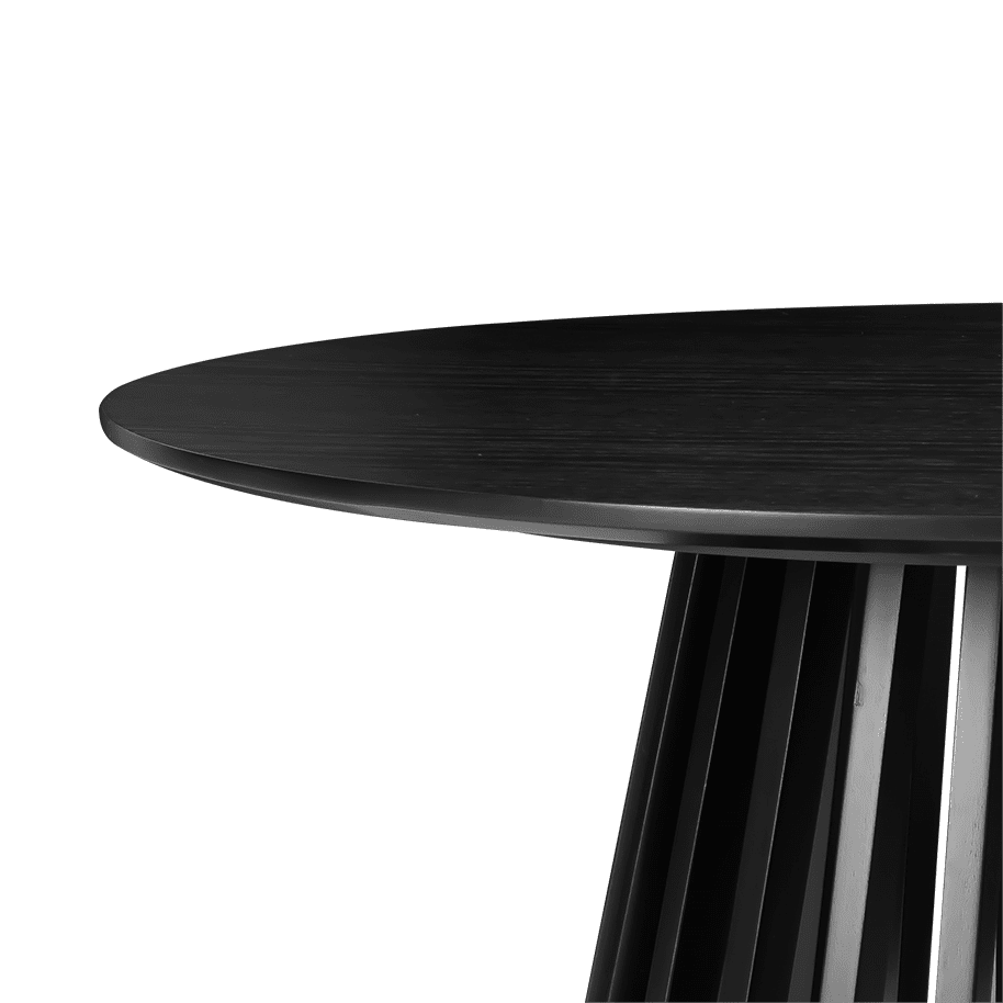 Molesworth Round Coffee Table, Black