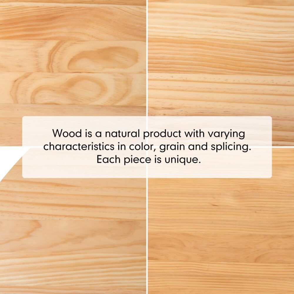 Yea Round Coffee Table, Natural Timber