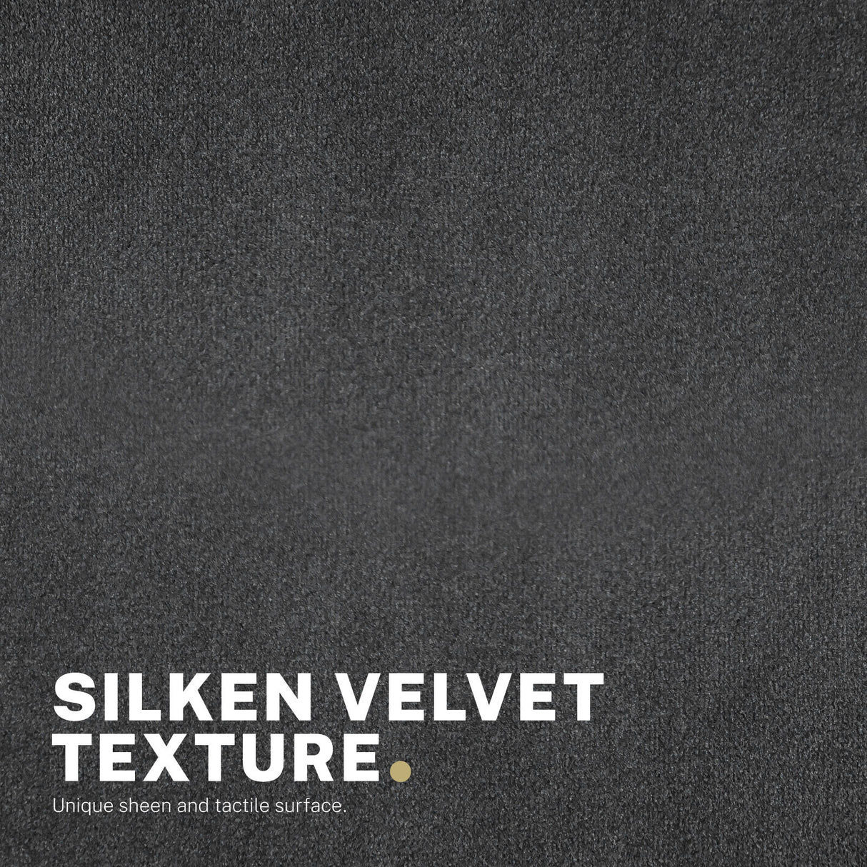 Balingup black velvet swivel office chair at a home desk
