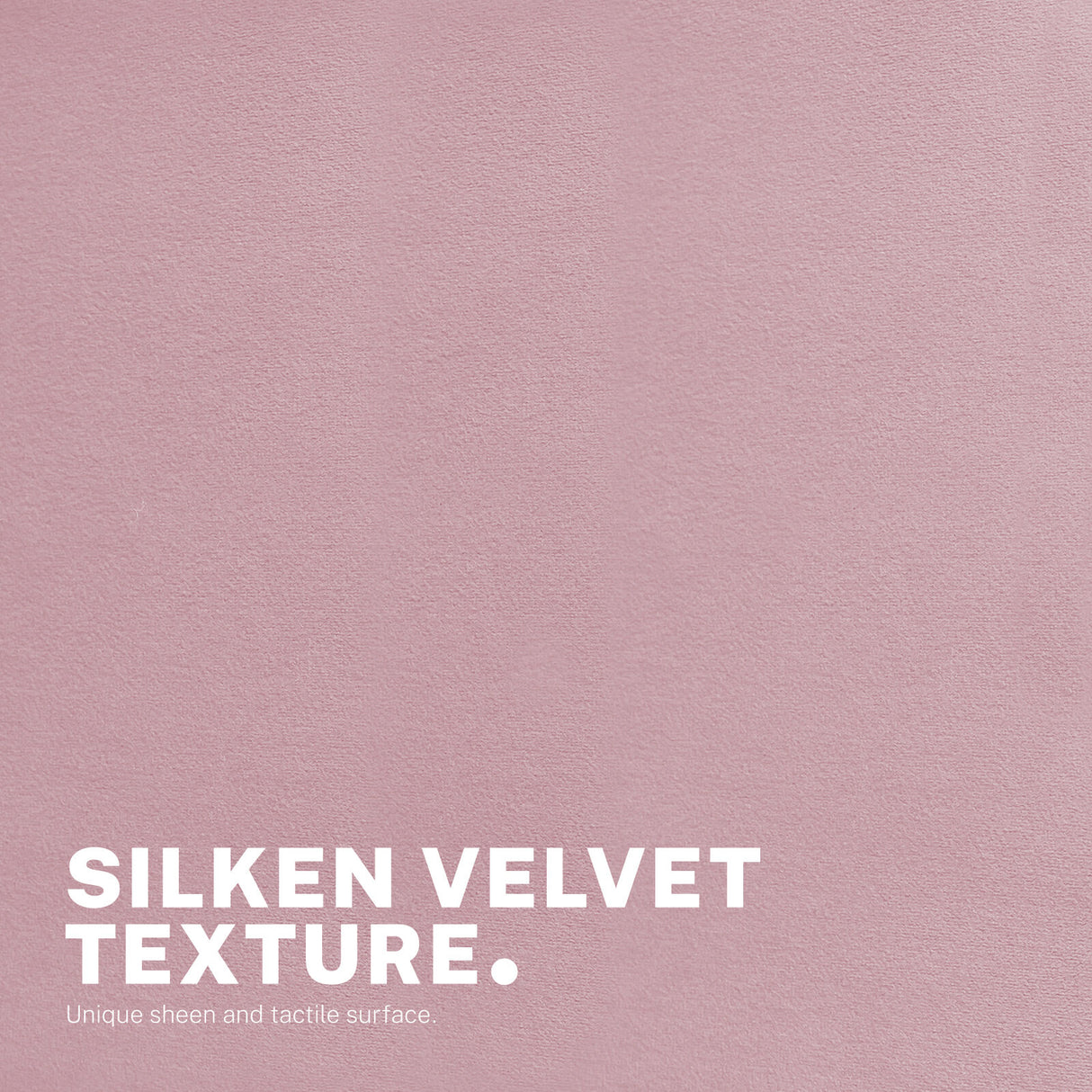 Scarborough pink velvet armless swivel office chair at a desk
