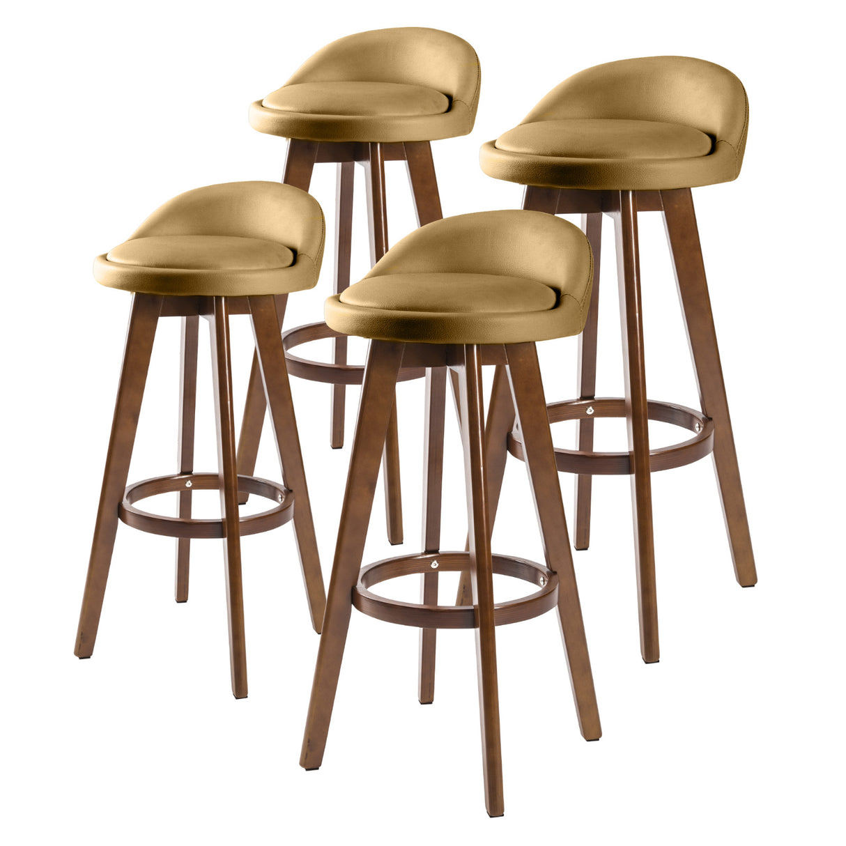 Leila bar stool timber grain detail close-up — Allure Home Collections