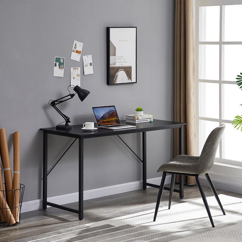 Calwell Computer Desk, Black 140cm view 3
