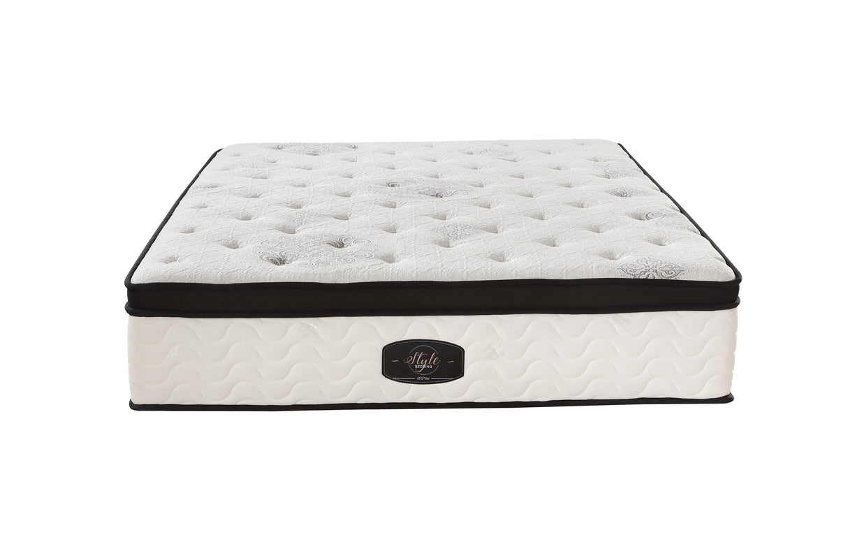 Chiro 7-Zone Latex Euro Top 35cm Pocket Spring Mattress — Allure Home Collections