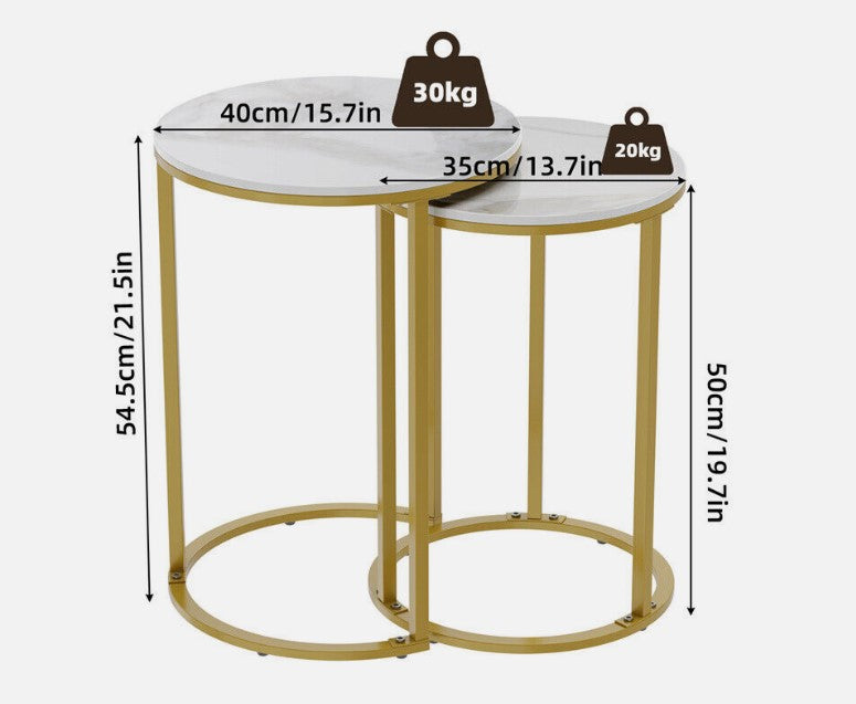 MacMasters Beach Nested Side Table Set