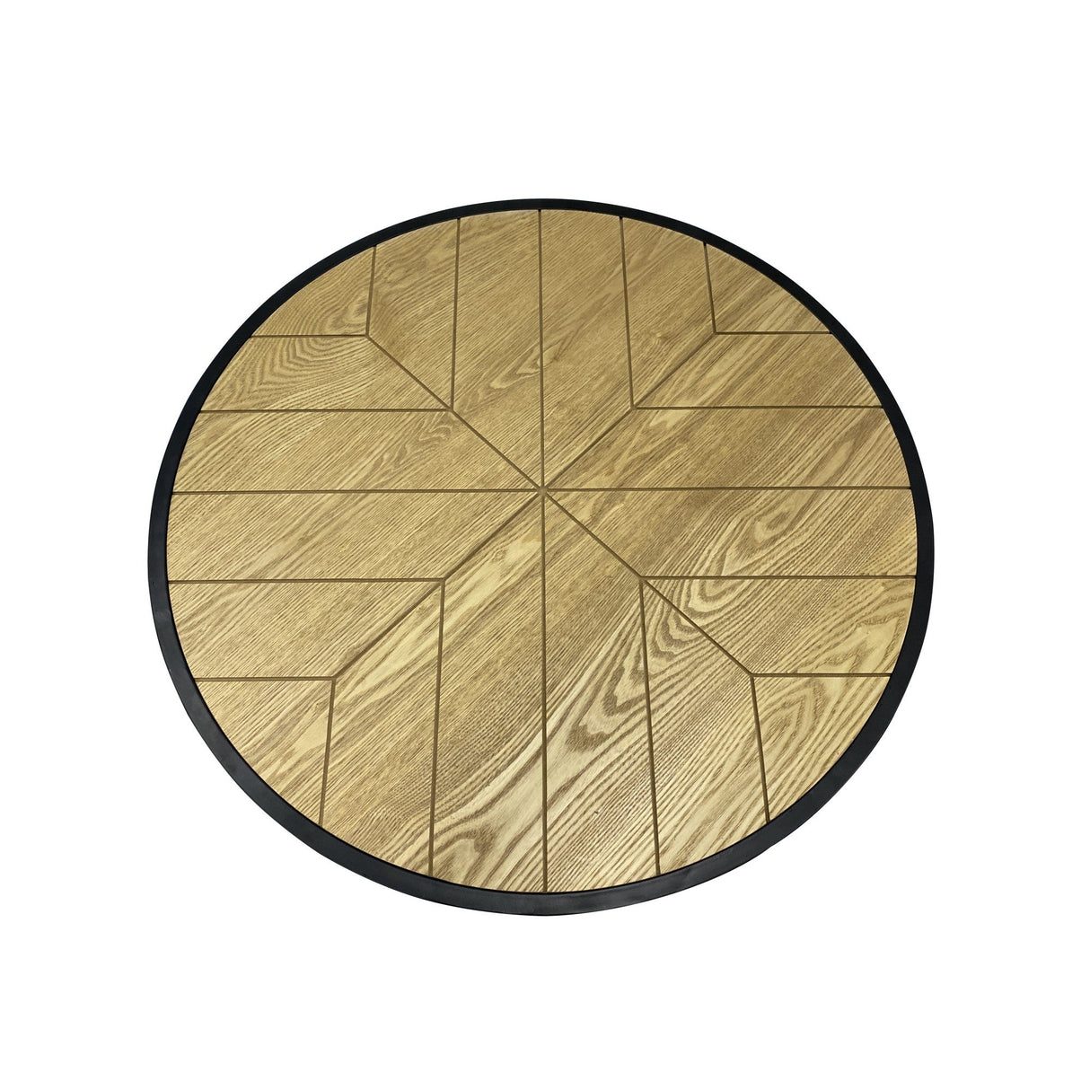 Ghin Ghin Coffee Table, Black and Natural