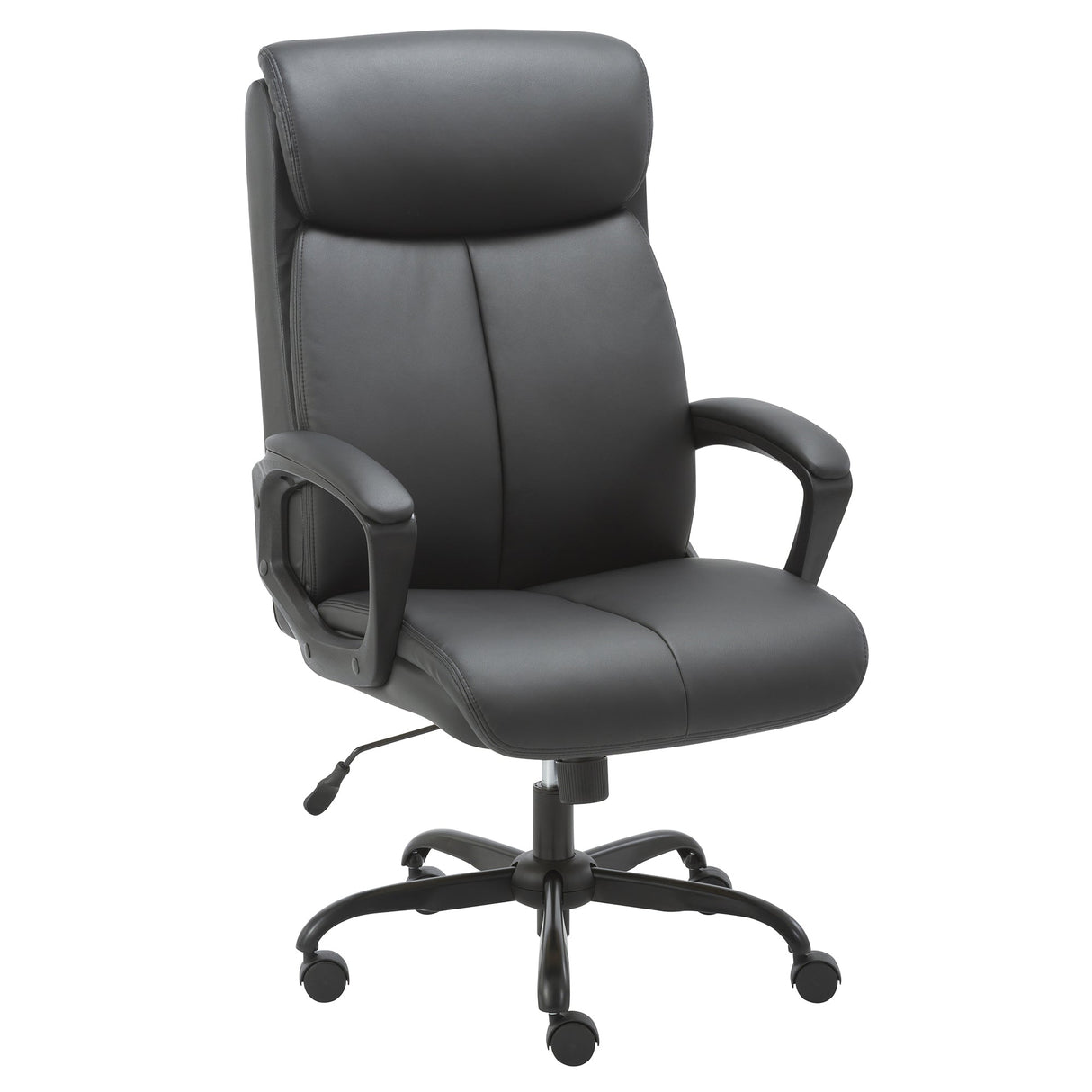 Augusta black bonded leather executive office chair