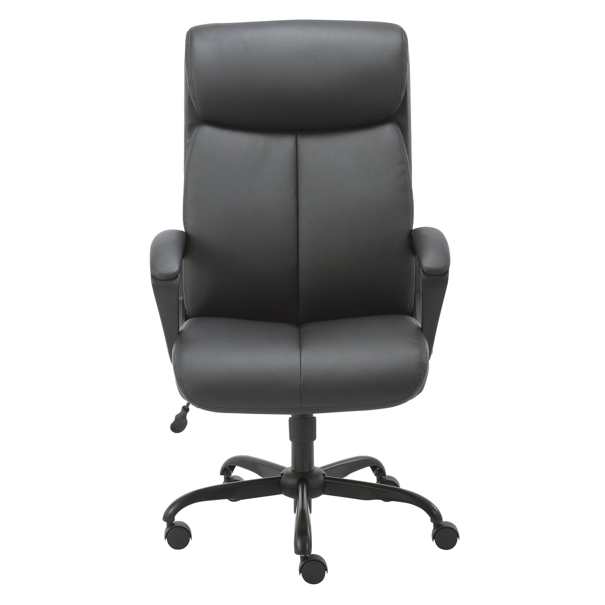 Augusta black bonded leather executive office chair