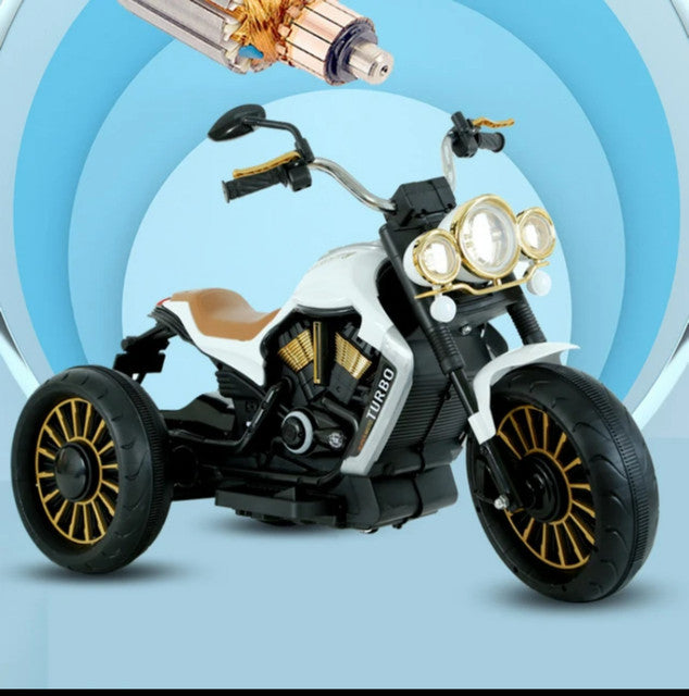 Brands Kids Ride On 3 Wheel Motorcycle, 12V Electric