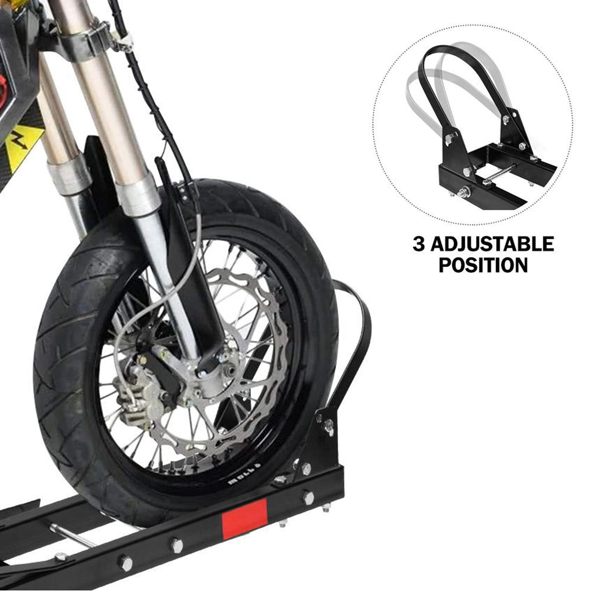 Geraardsbergen Motorcycle Carrier Rack, 227kg, 2 Inch Hitch