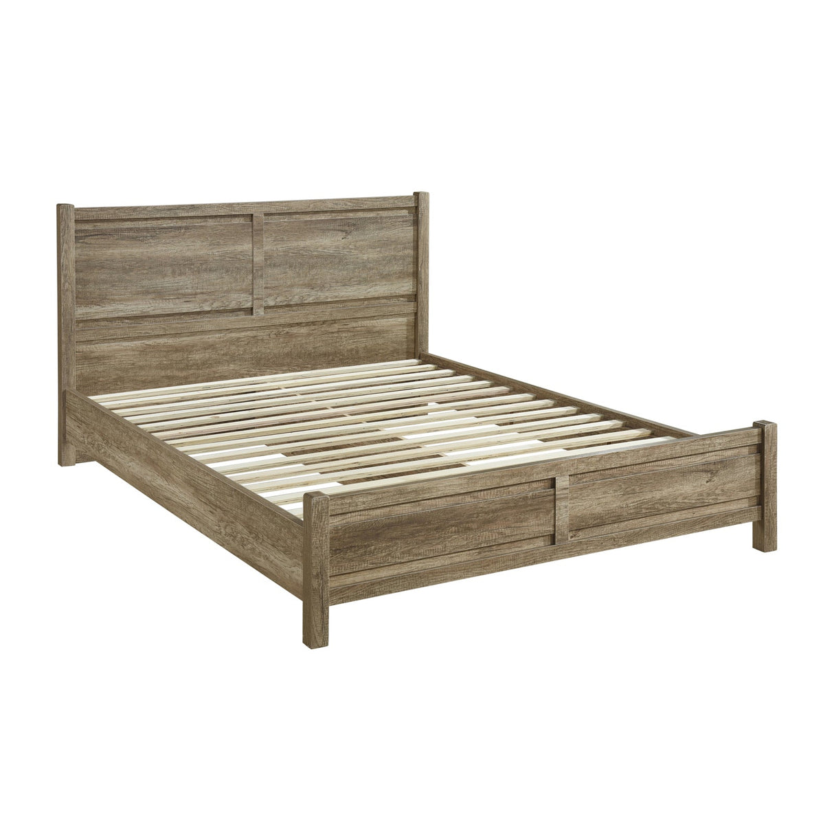 Taormina Queen Bedroom Suite 5pcs, Oak