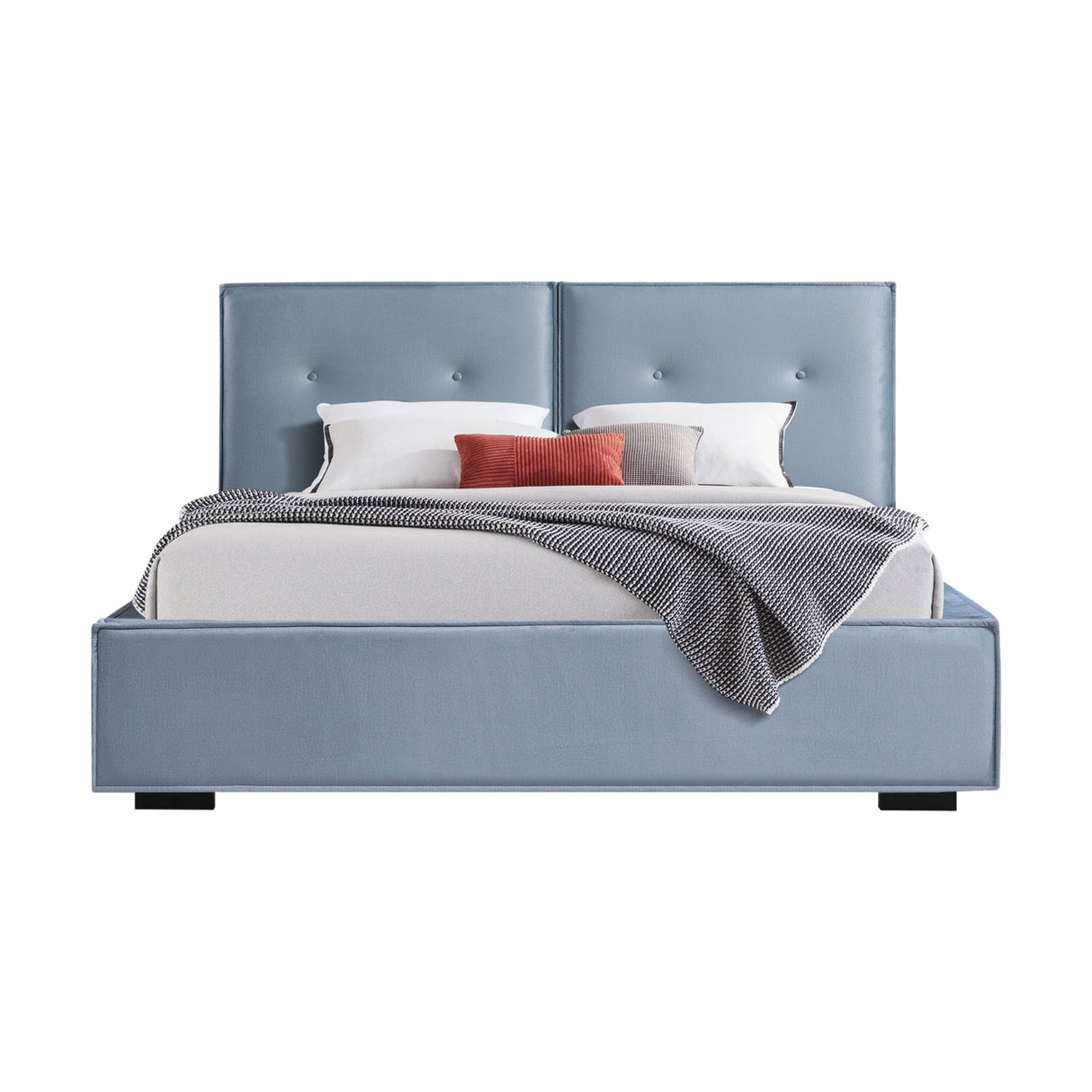 Estella Queen Upholstered Bedroom Suite 4pc