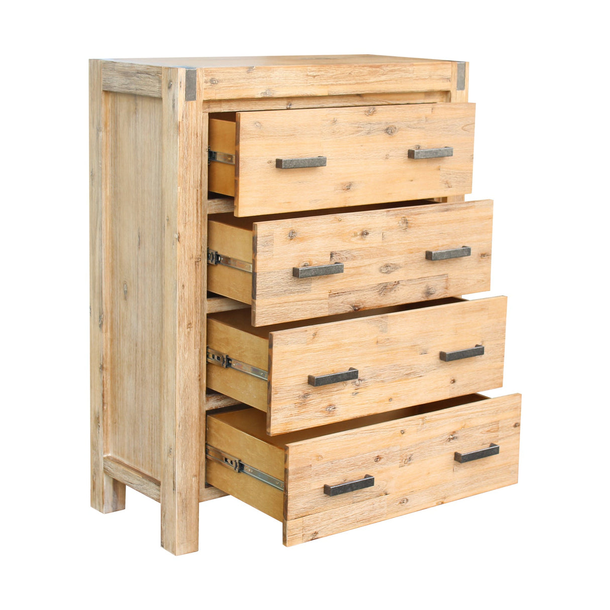 Cefalu Bedroom Suite 5pcs, Oak