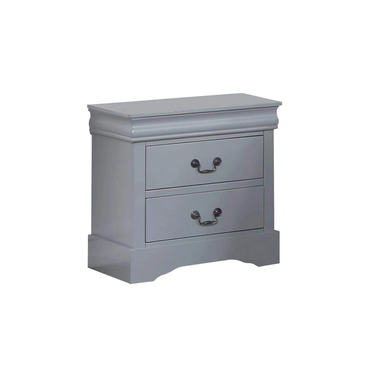 Sorrento 4 Piece King Bedroom Suite with Dresser, Grey, view 4