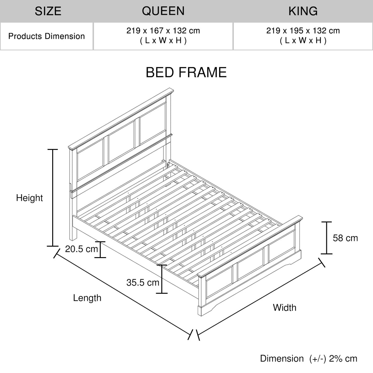 Spencer 4-Piece Queen Bedroom Suite in Grey