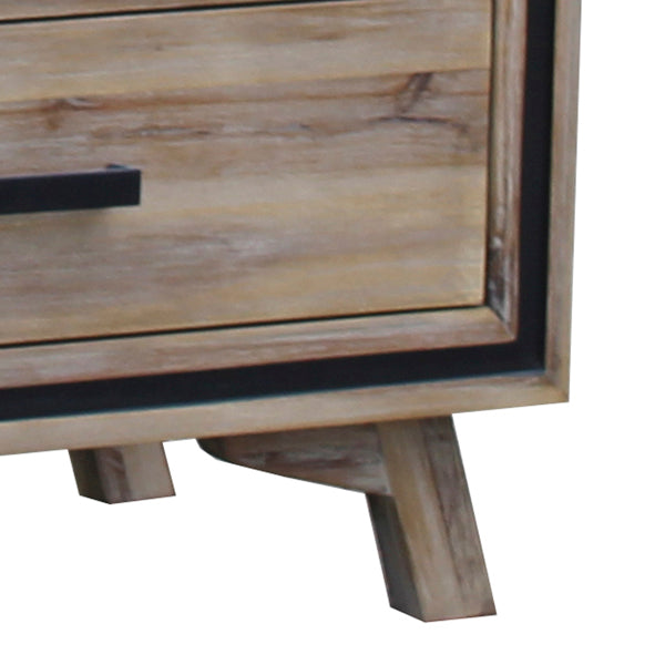 Merano 4 Piece Bedroom Suite King Acacia