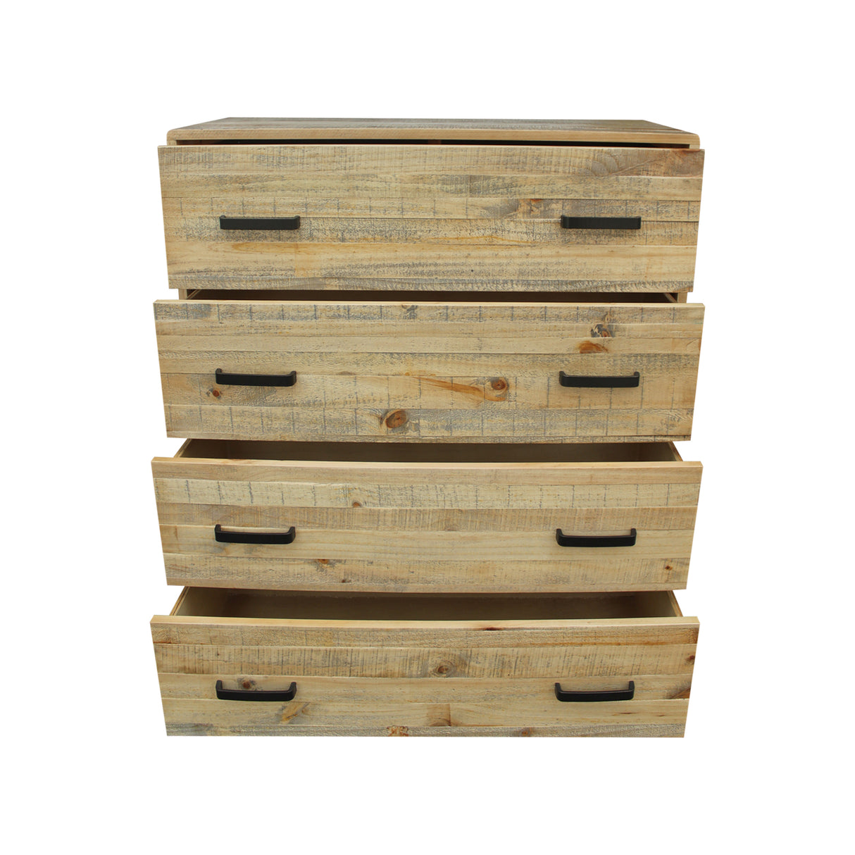 Woodland Antique Design 4-Piece Bedroom Suite