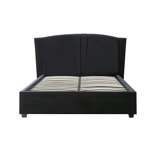 Tarquinia Queen Gas Lift Bed Frame, Black
