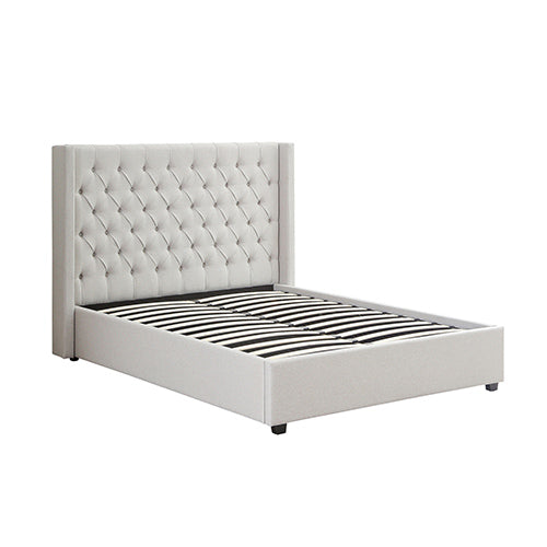 Anagni King Gas Lift Bed Frame, Grey