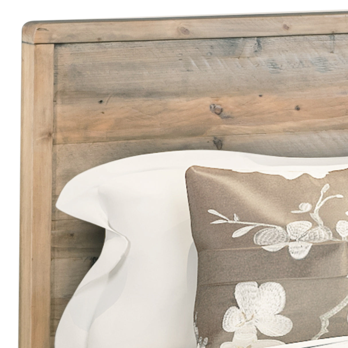 Subiaco King Bed Frame, Light Brown