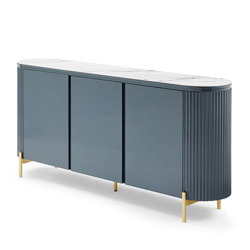 Renmark North Buffet Sideboard, Dark Blue